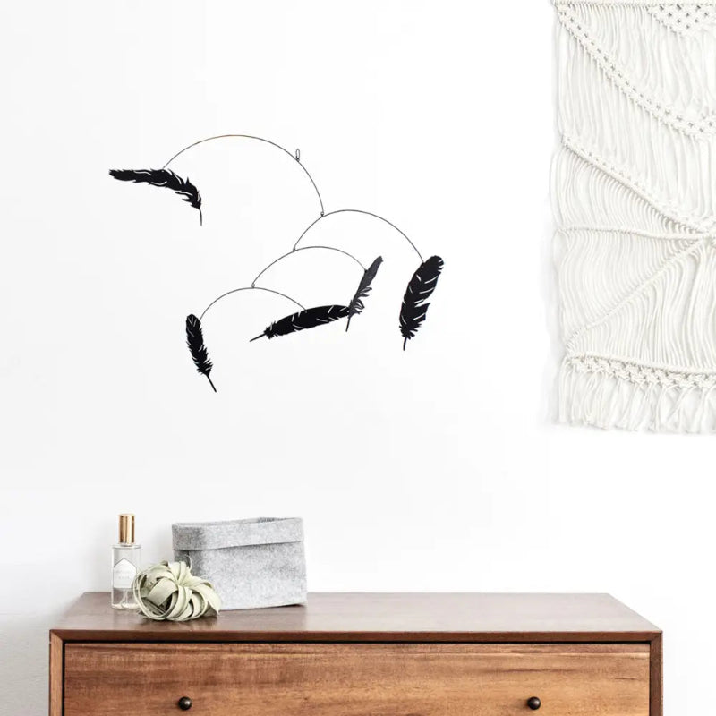 Falling Feather Mobile