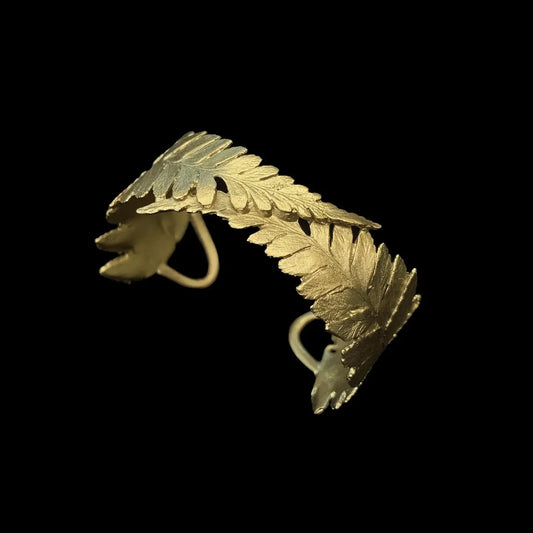 Fern Leaf Cuff Bracelet