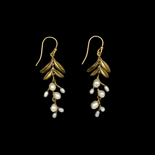 Garden Vine Dangle Earrings