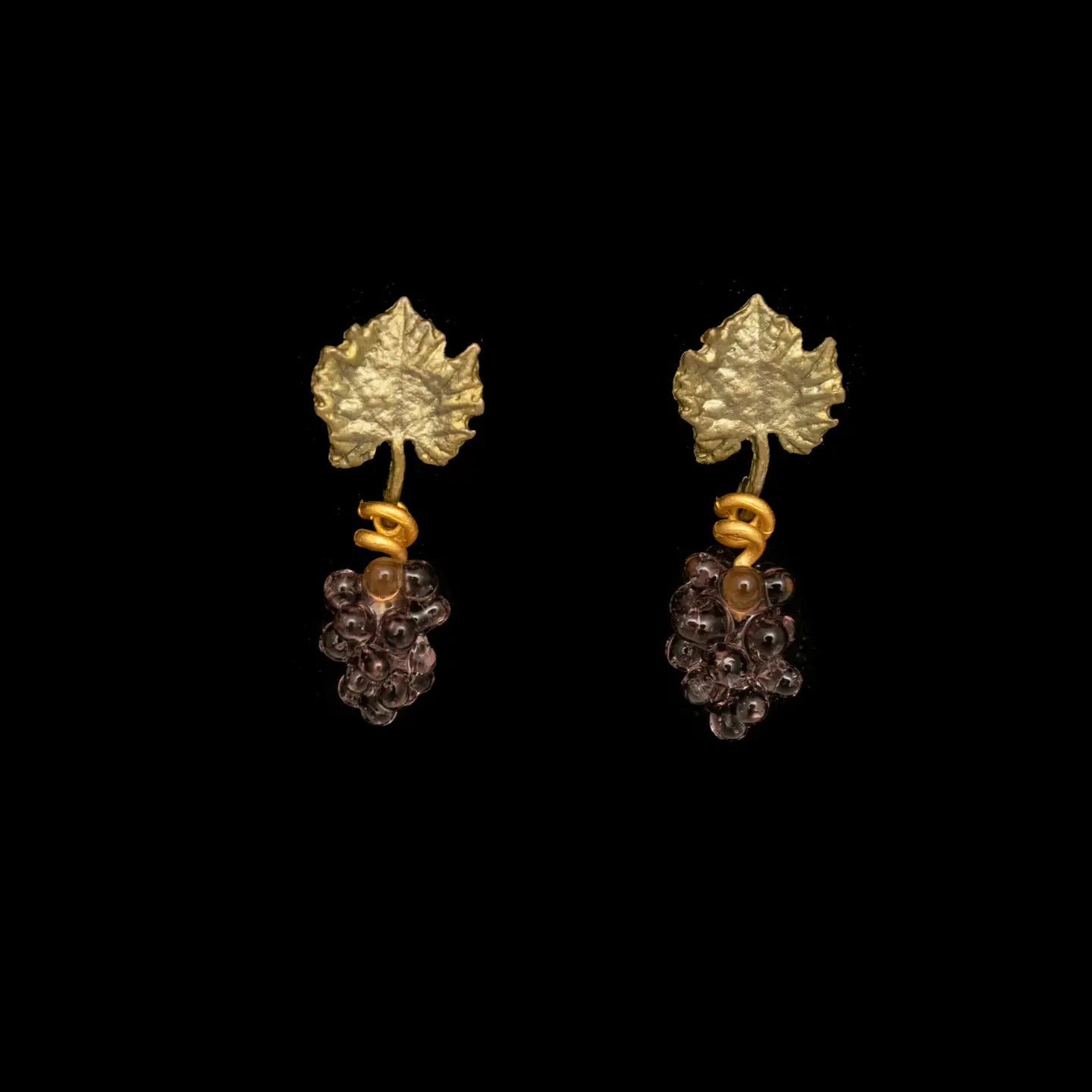 Grape Vine Post Earrings