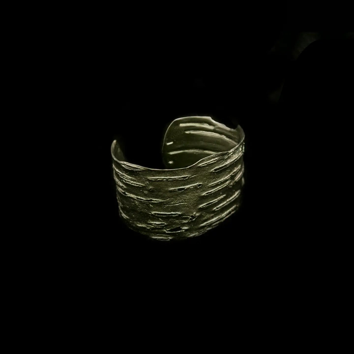 Birch Bark Cuff Bracelet