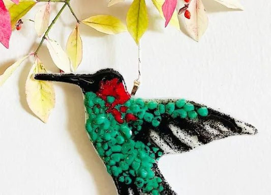 fused-glass-hummingbird-suncatcher-hanging-ornament
