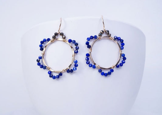 Lapis Stone Earrings