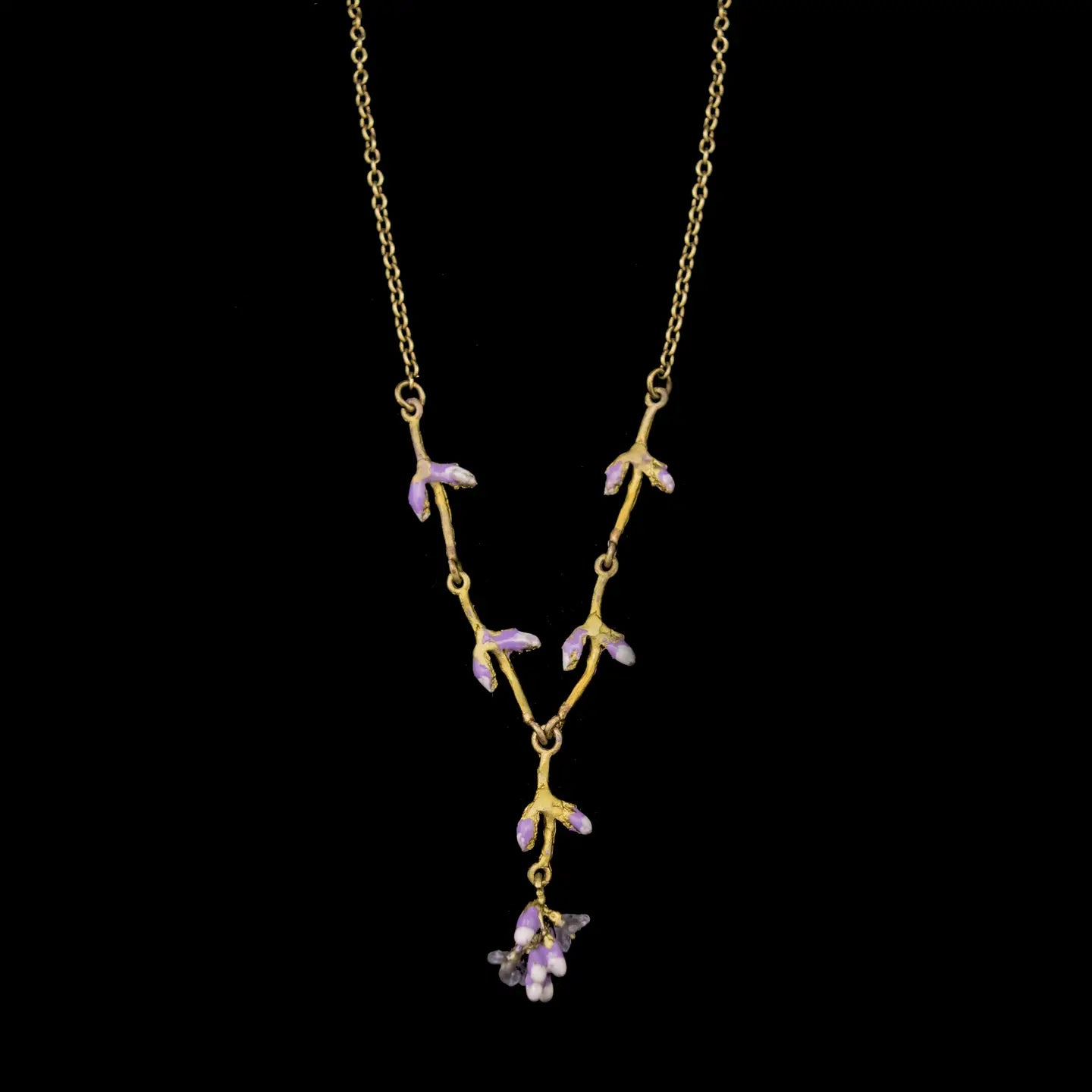 Lavender Sprig Necklace