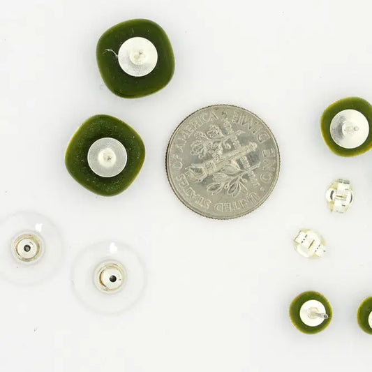 Lichenology Stud Post Earrings