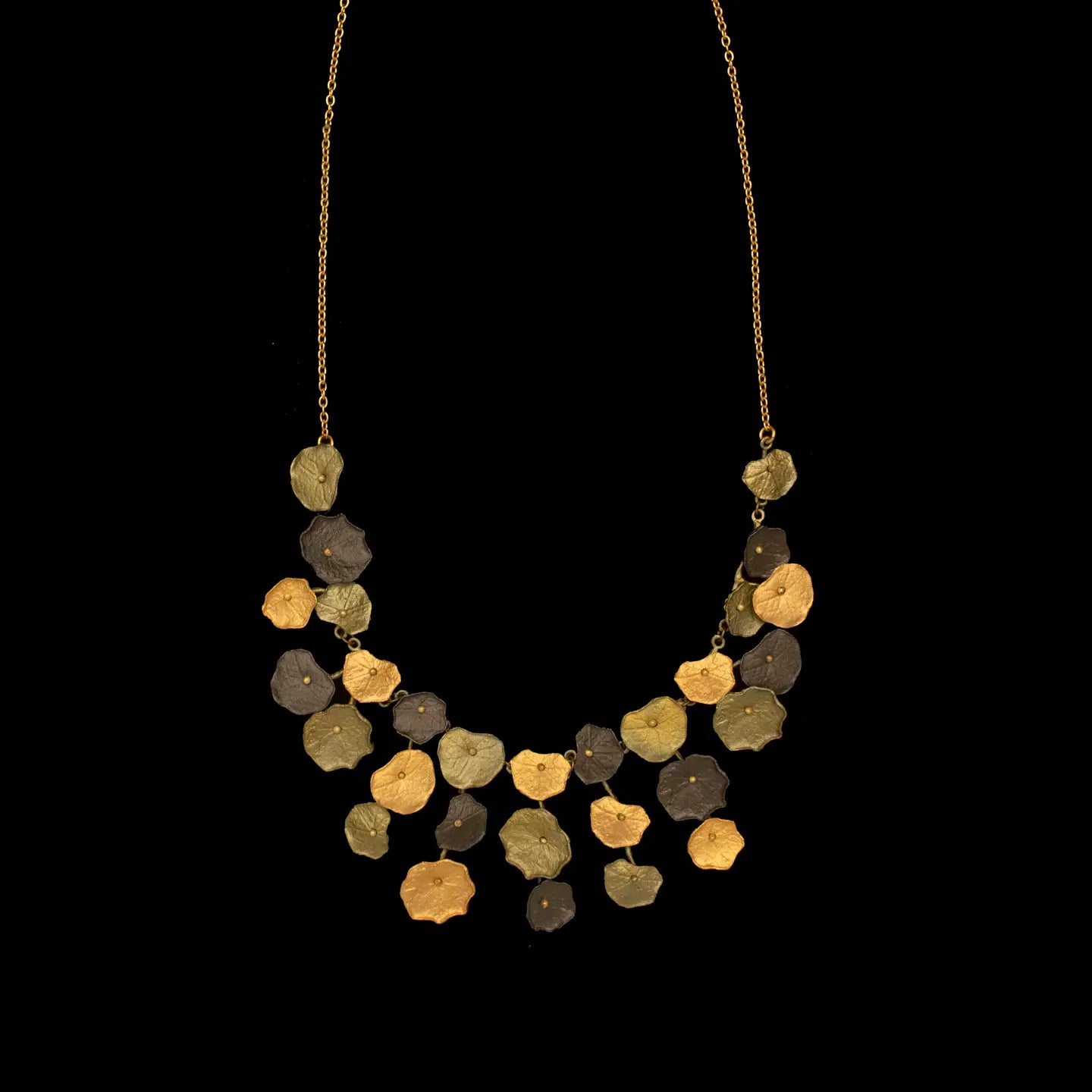 Nasturtium Collar Necklace