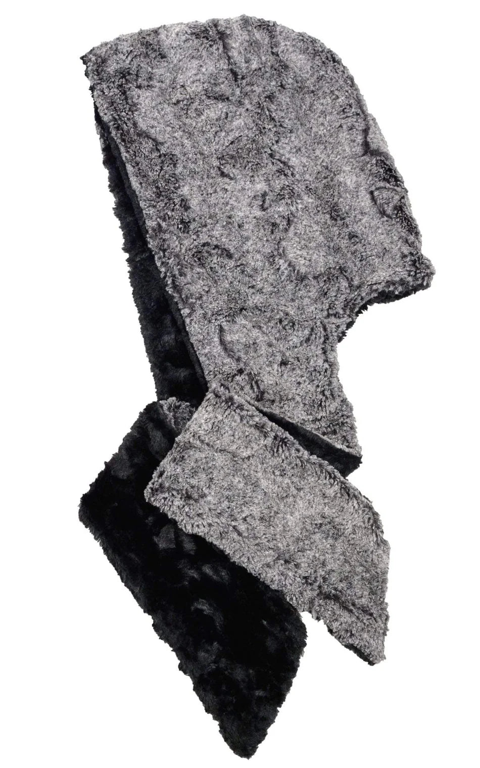 Faux Fur Hoody Scarf