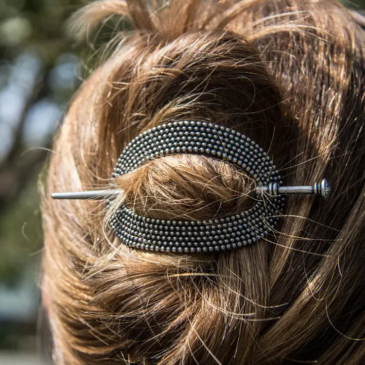 Pebbled Hair Stick