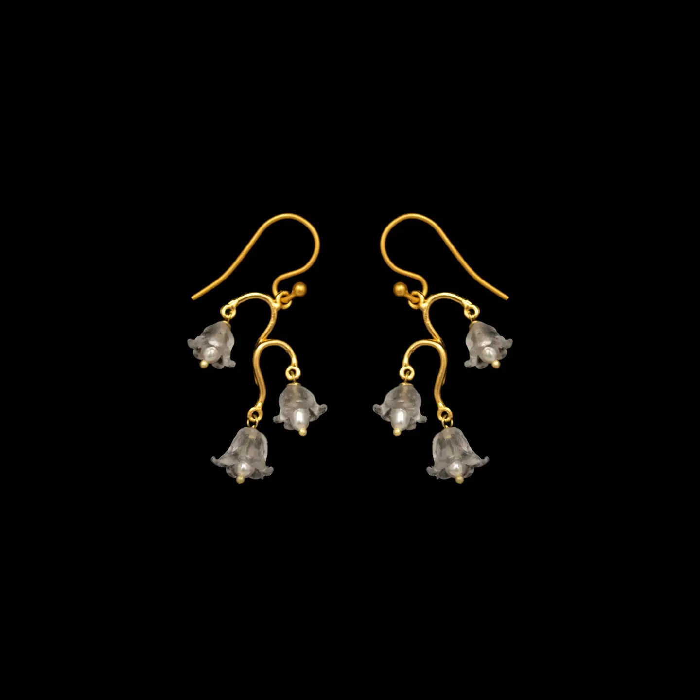 Petite Lily of the Valley Earrings