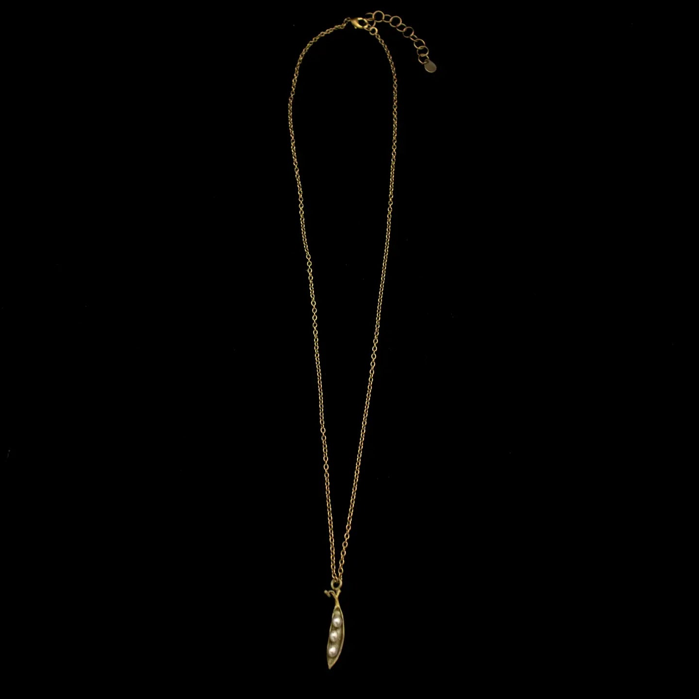Petite Pea Pod Necklace