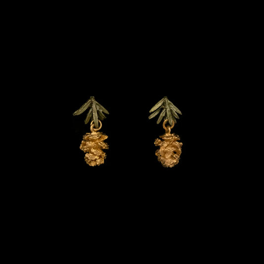 Petite Pinecone Earrings