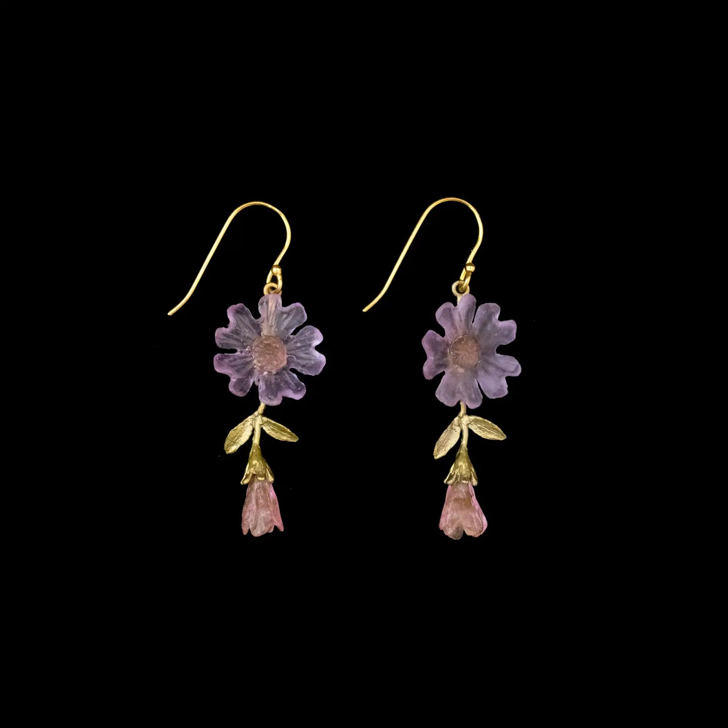 Phlox Blossom Dangle Earrings