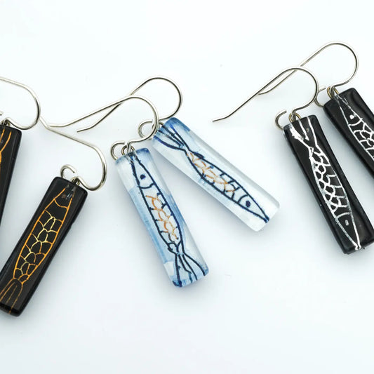 Pisces Bar Earrings