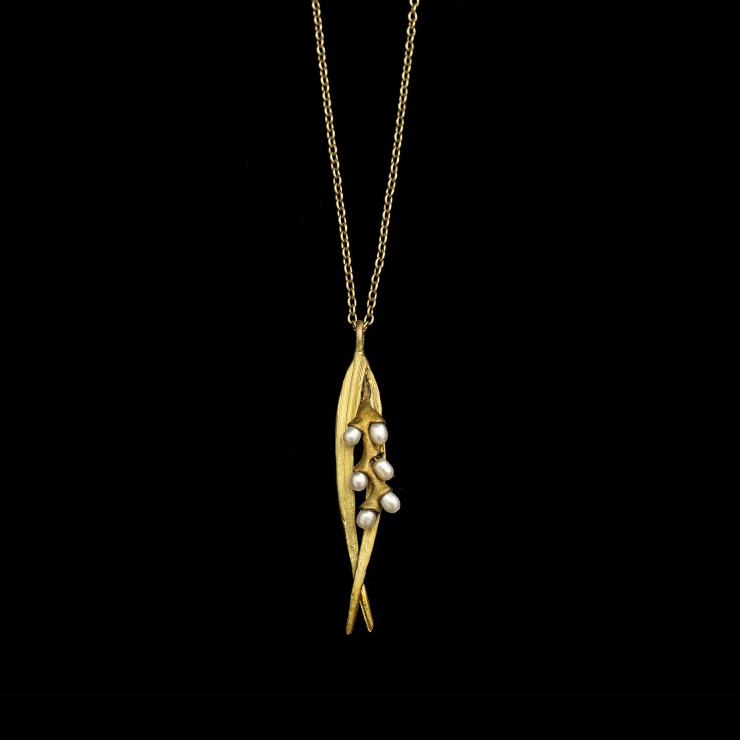 Rice Pendant Necklace - 16inch