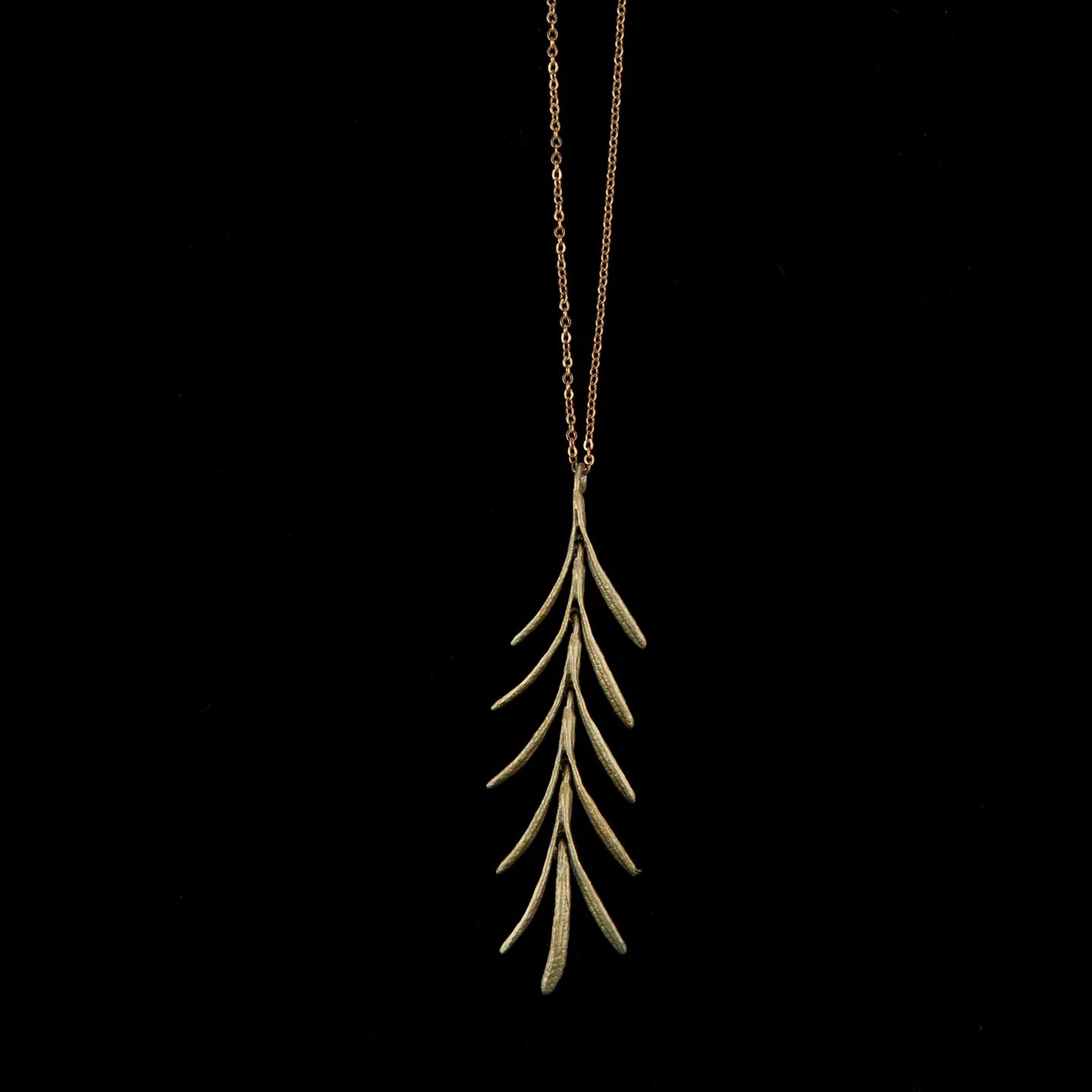 Rosemary Sprig Necklace