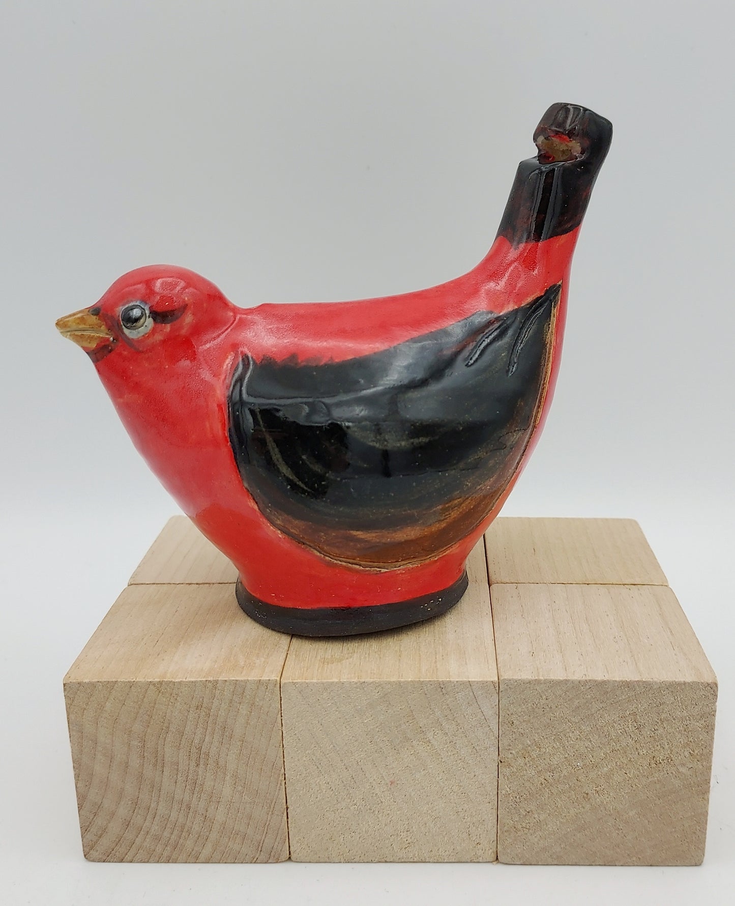 Scarlet Tananger Warbler