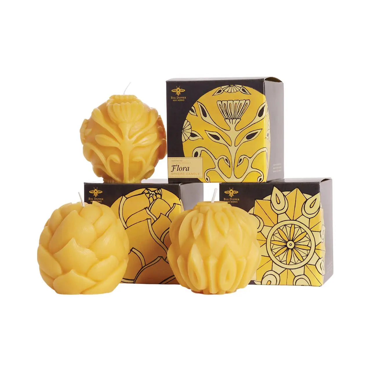Beeswax Sphere Candle