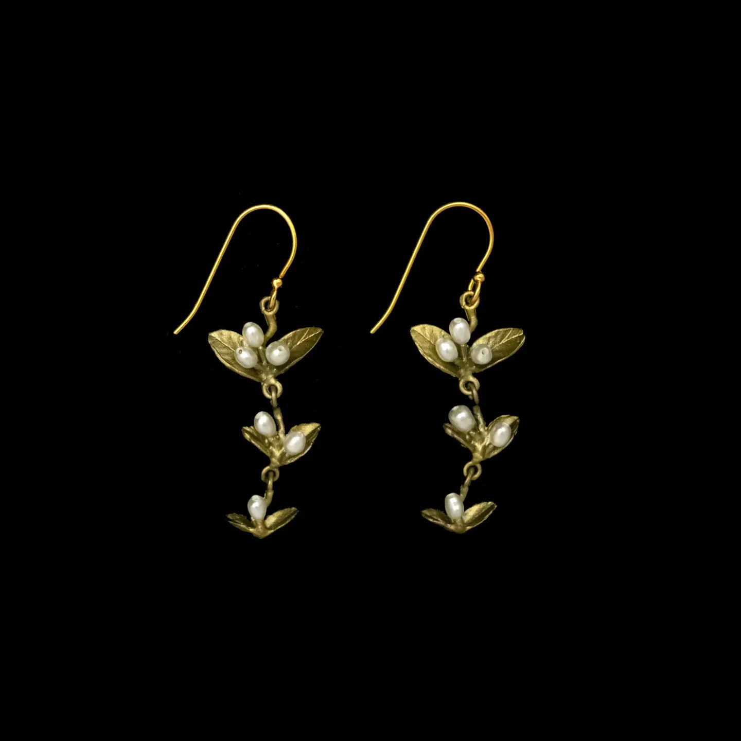 Spring Vine Drop Earrings