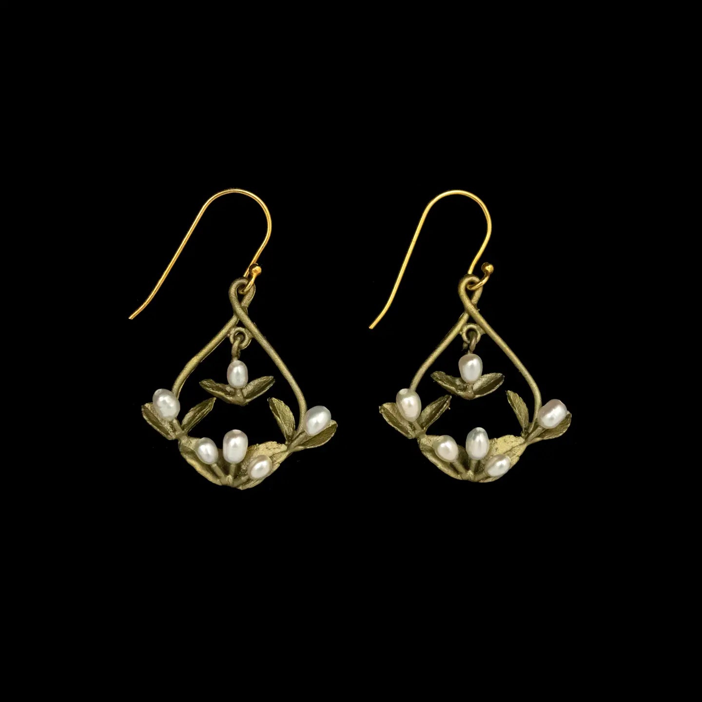 Spring Vine Dangle Earrings