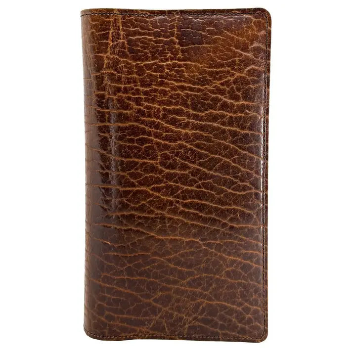 Rustic Tobacco Checkbook Cover