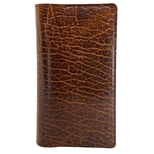 Rustic Tobacco Checkbook Cover