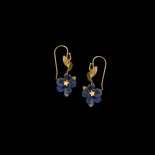Violet Dangle Earrings