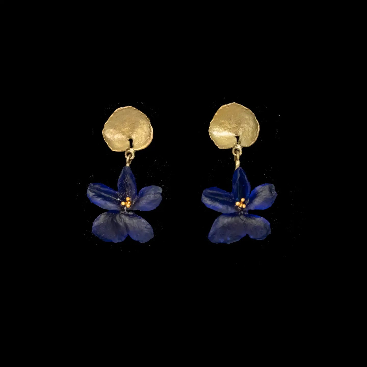 Violet Post Earrings