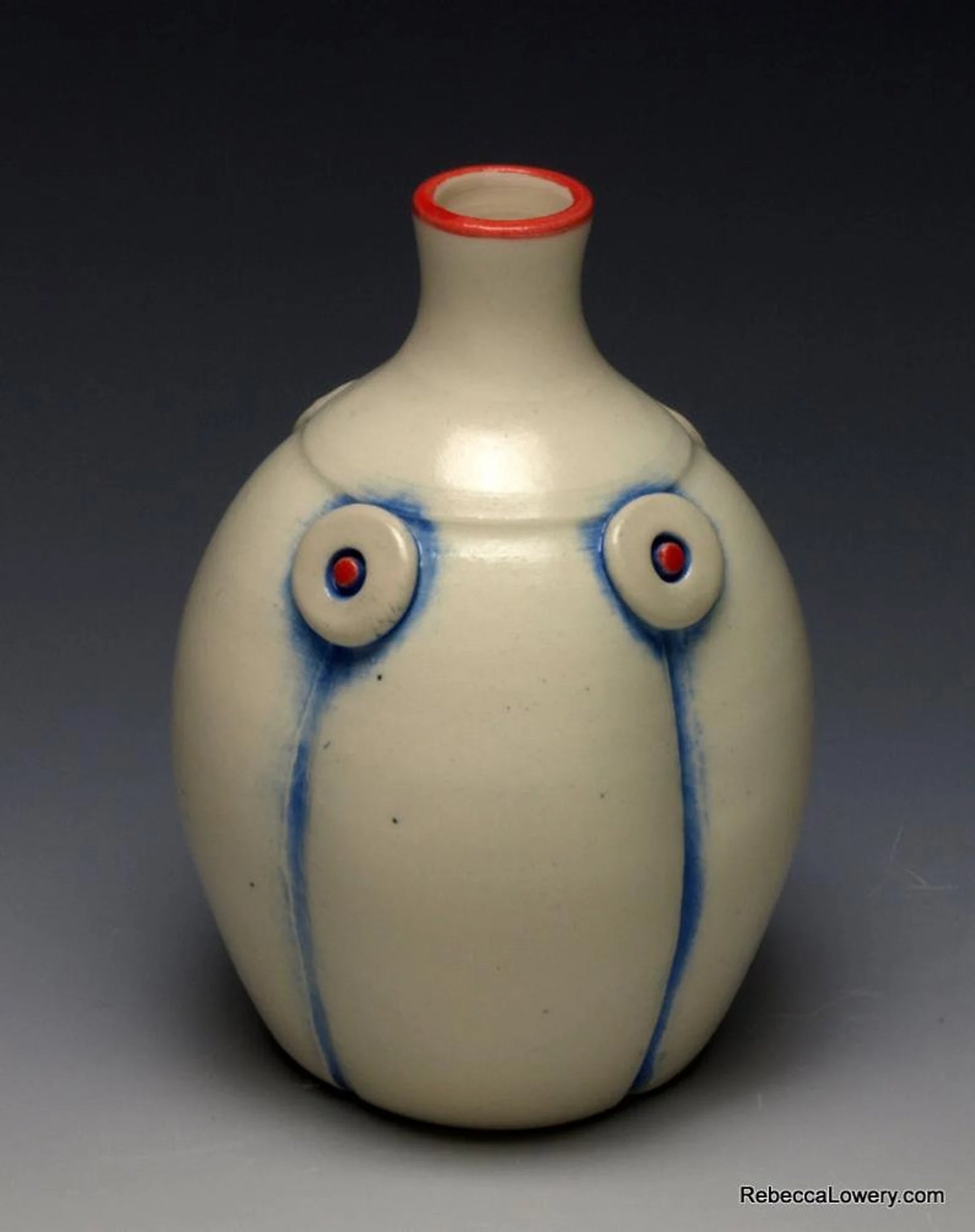 Button Bud Vase