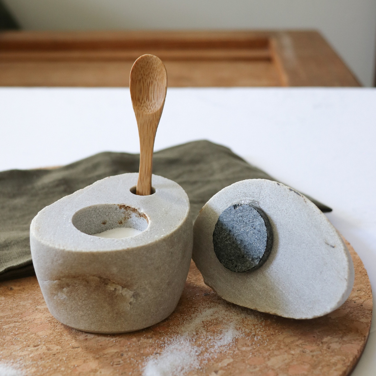 Stone Salt Cellar