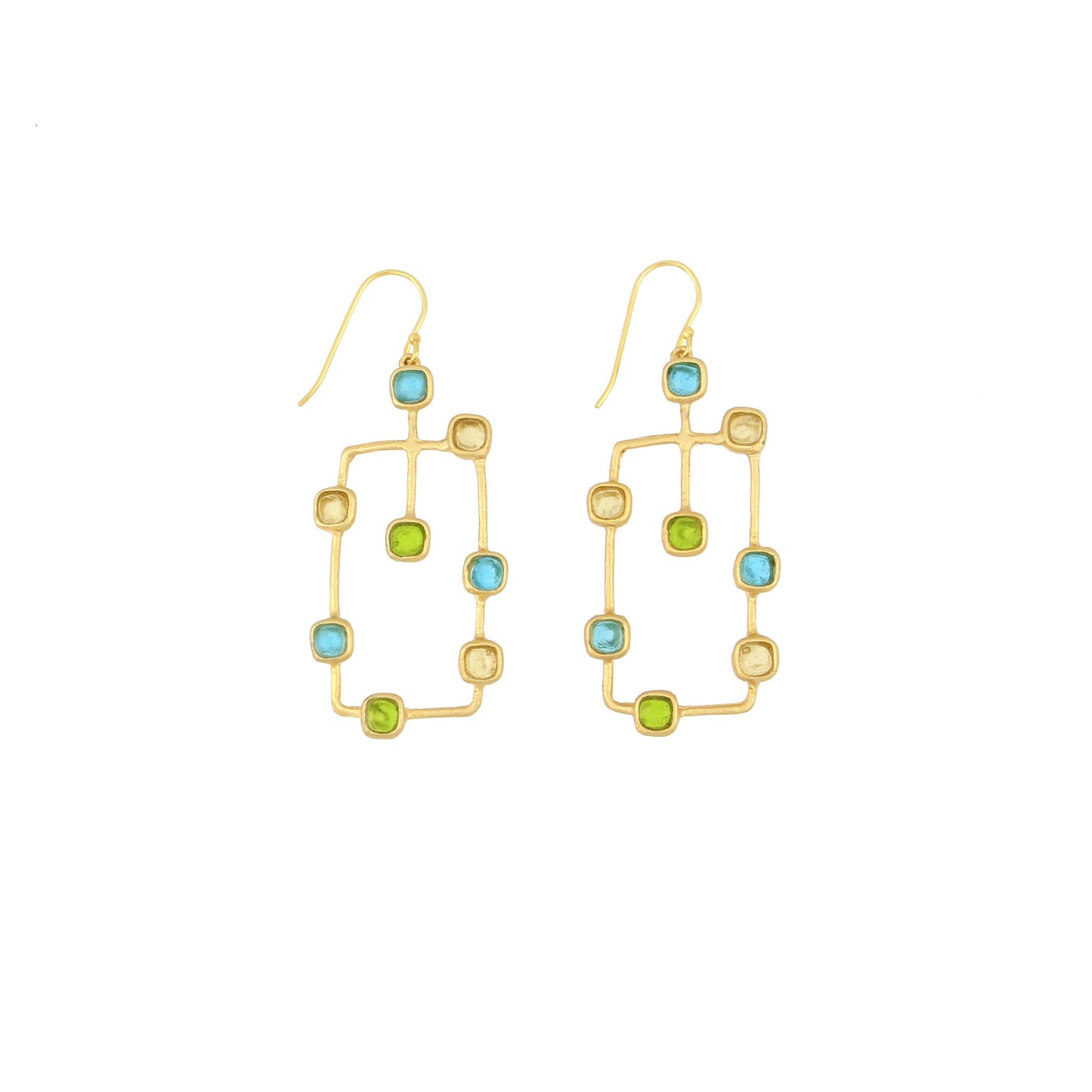 Fragment Large Wire Earrings