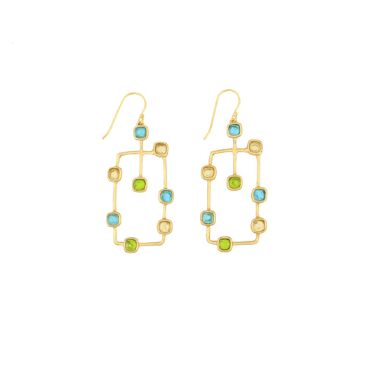 Fragment Large Wire Earrings