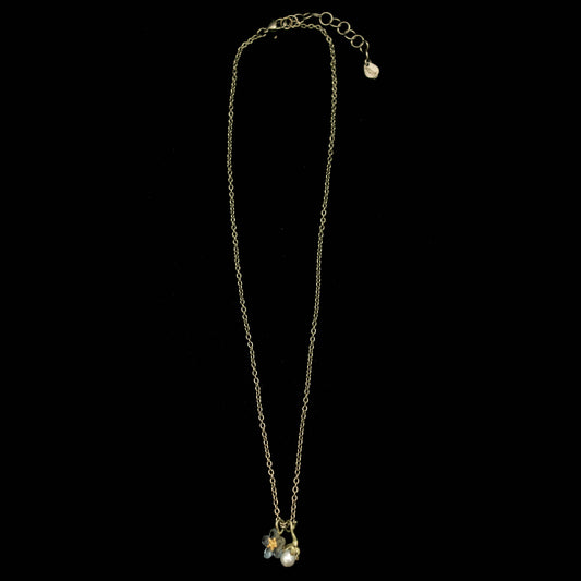 Forget Me Not Pendant - 16" Adj.