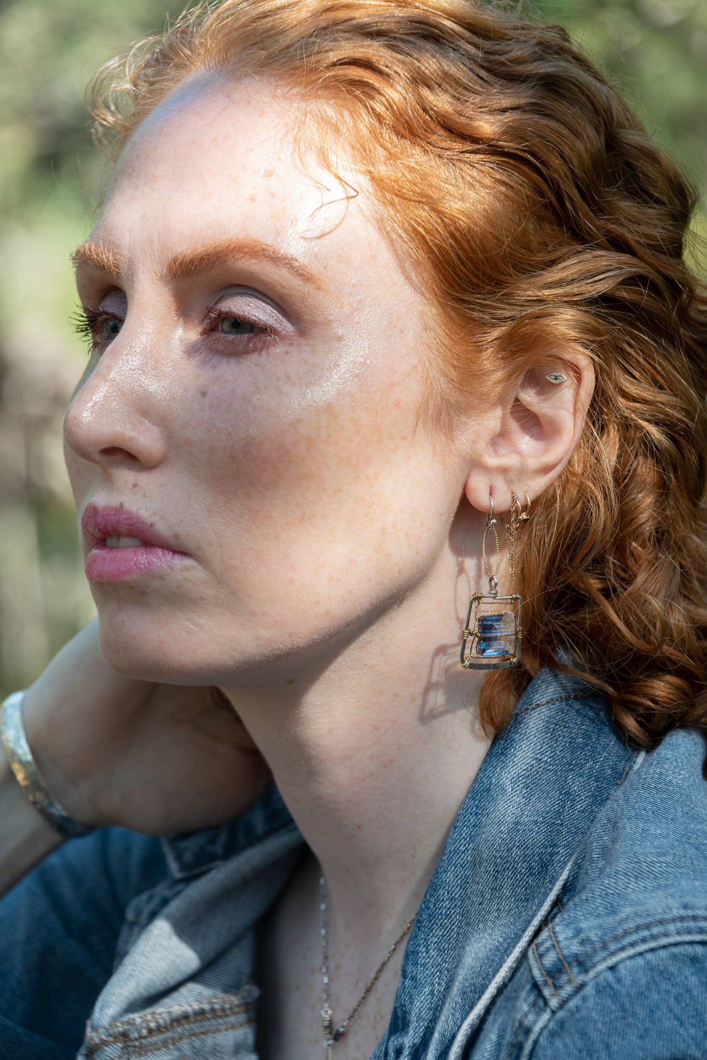 Crystal Tile Earrings E78644