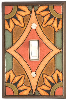 Single Ceramic Switchplate - Malibu