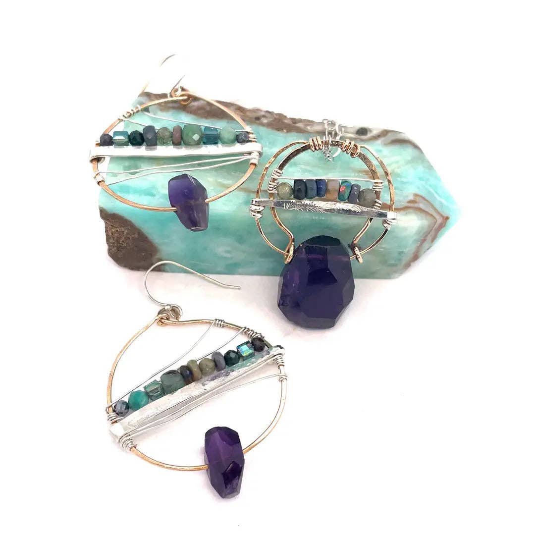 Equator Amethyst Necklace 81092N