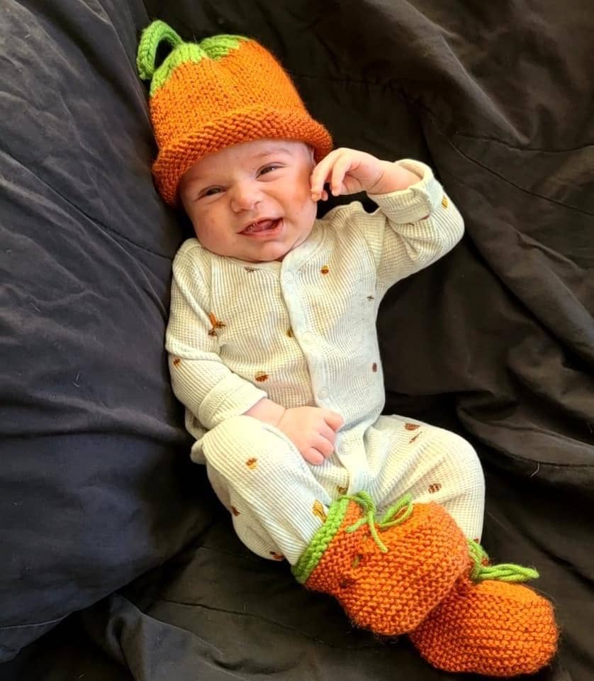 Pumpkin Baby Hat