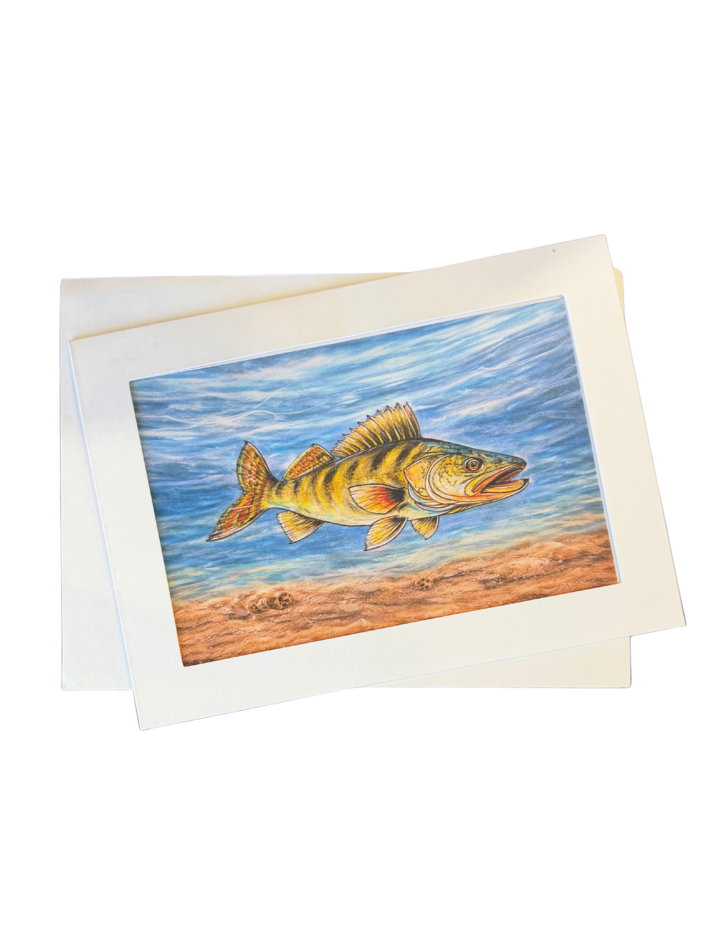 Walleye Card - Rectangle Design
