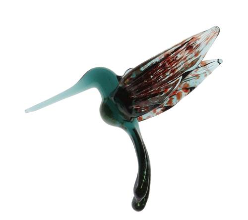 Hummingbird Suncatcher - Teal Speckle