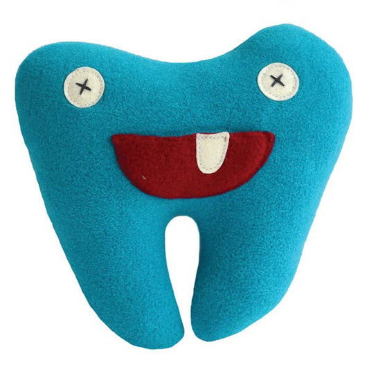 Blue Tooth Softy Pillow | Tooth Fairy Pillow