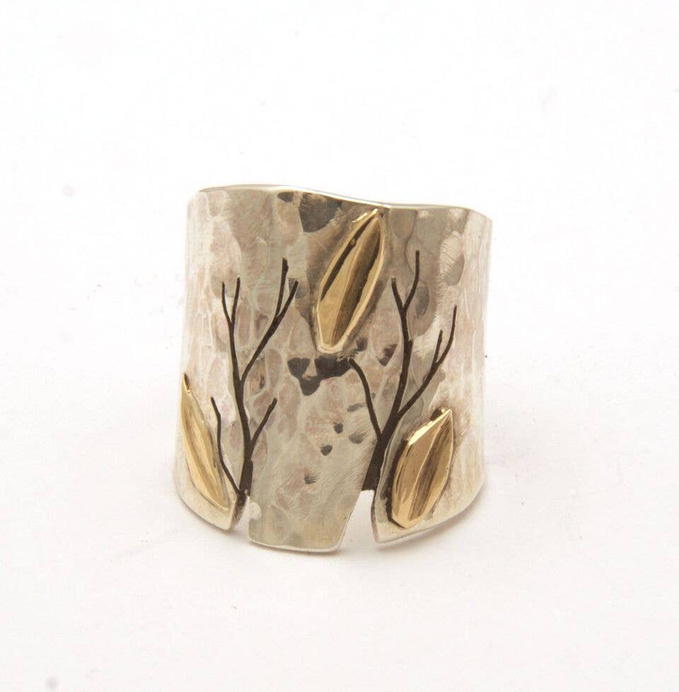 Sterling Silver Tree of Life Ring