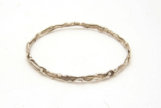Twig Series Fused Bangle - Bronze Fused Wire: Medium