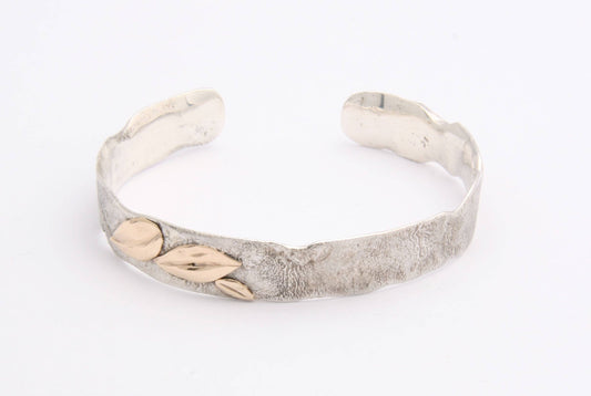 Reticulated Leaf Cuff: Large