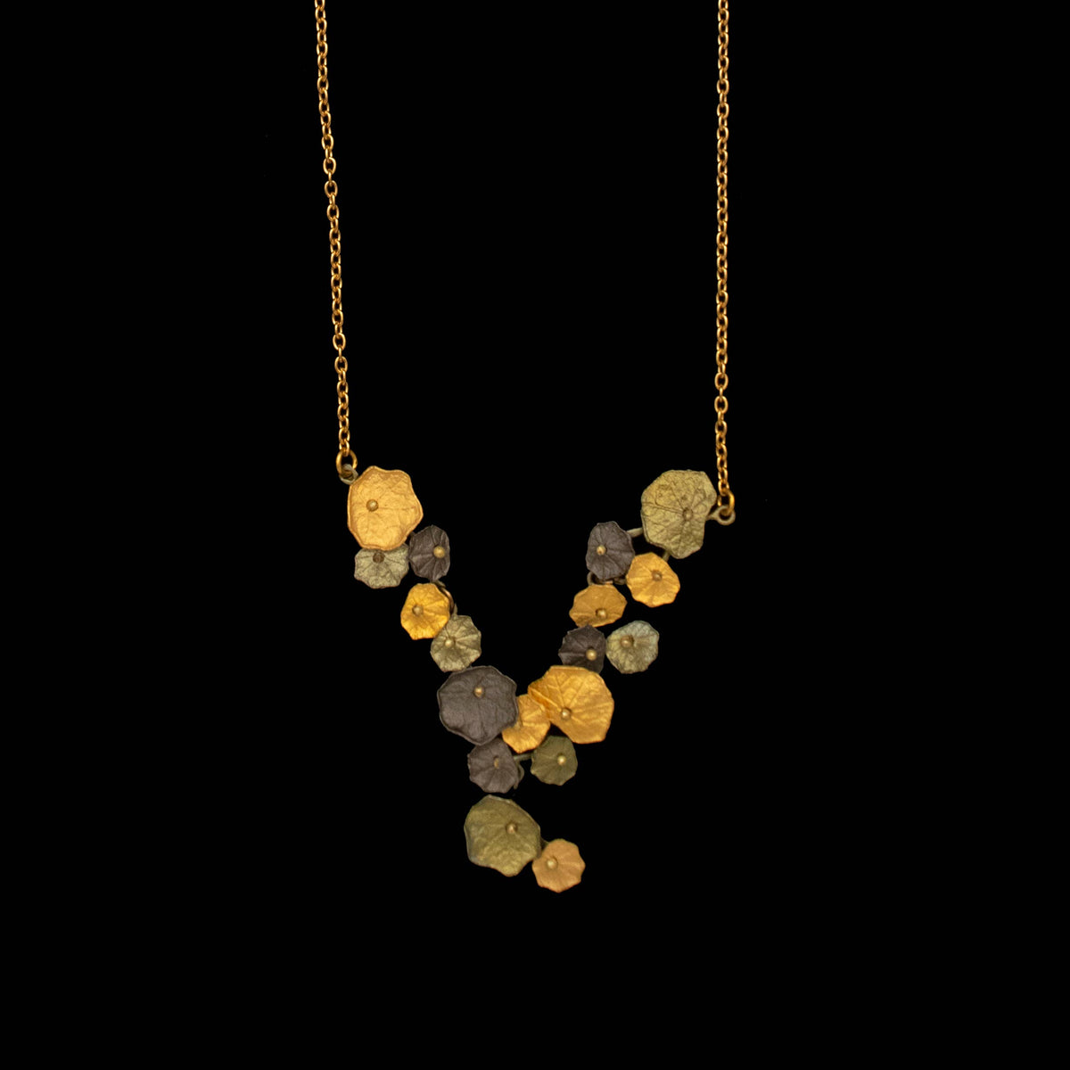 Nasturtium Pendant - 16" Adj.