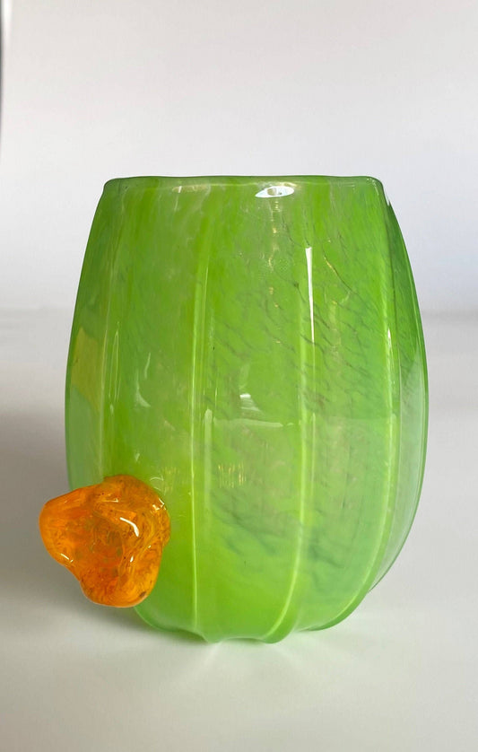Cactus Cup: Orange Flower
