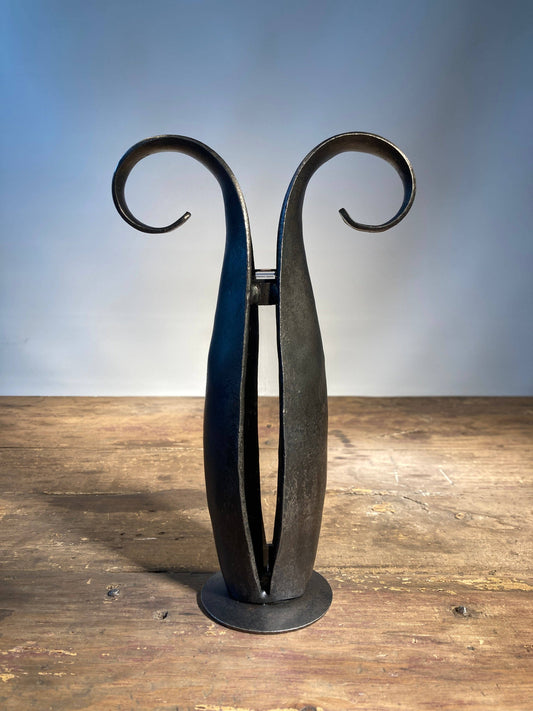 Steel Forged Pod Vase
