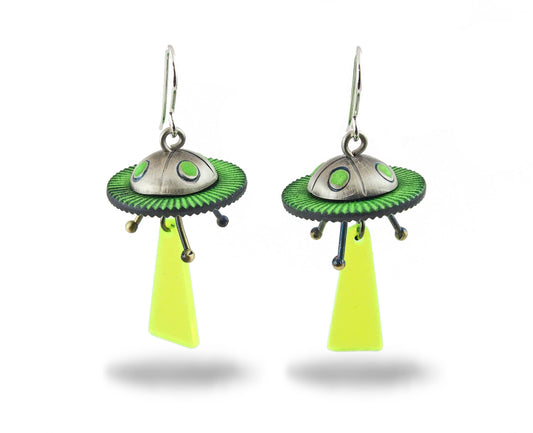 Space Invader Earrings