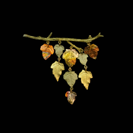Sugar Maple Brooch