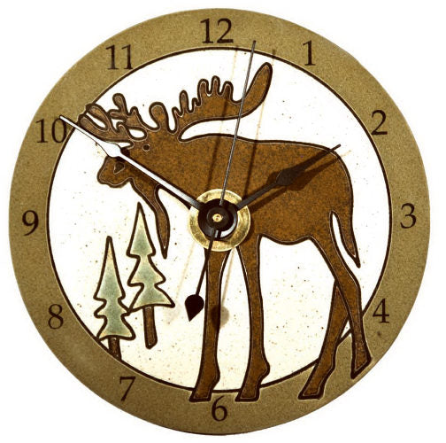 Ceramic Cloquette - Bull Moose-Sand