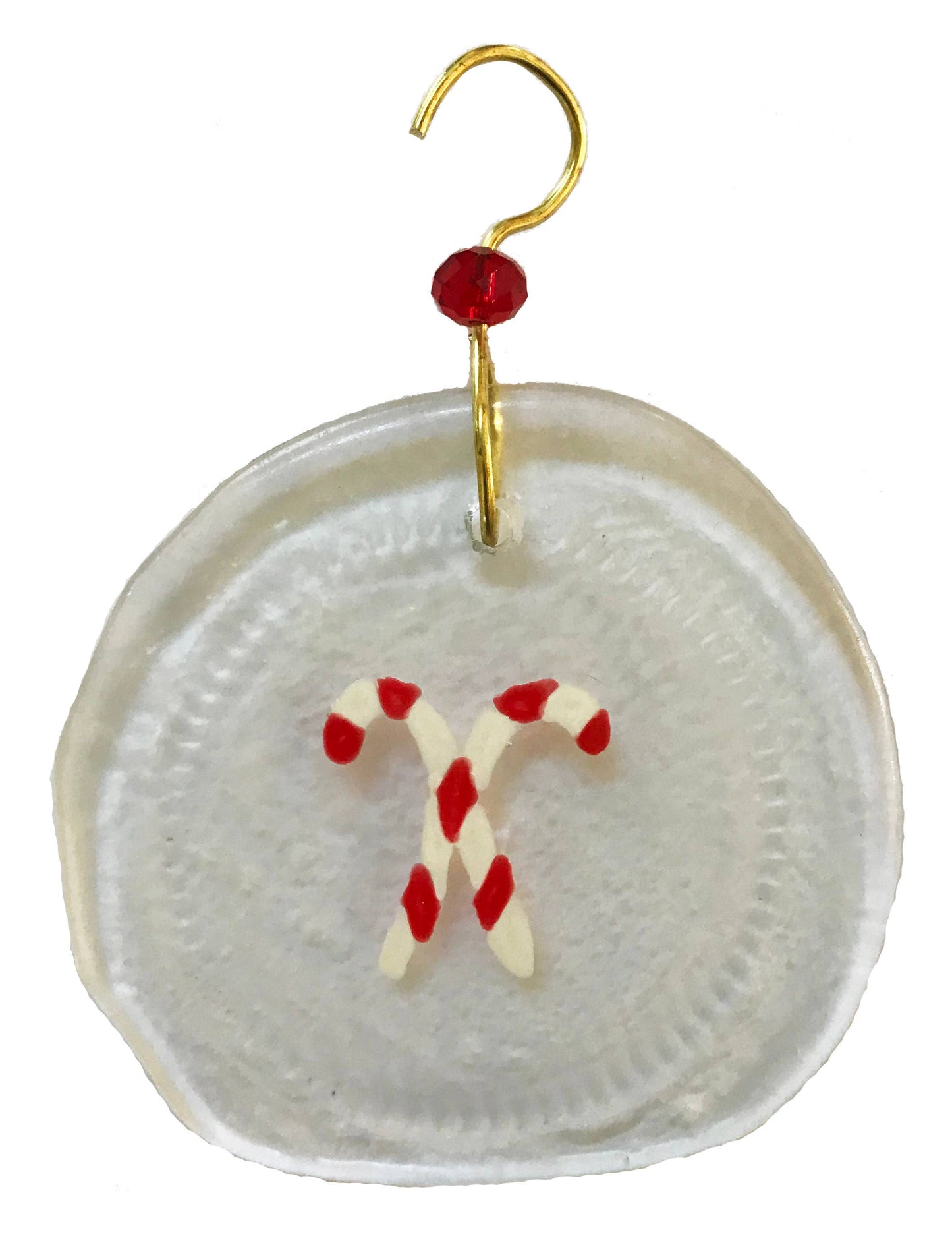 Mini Ornament - Candycanes
