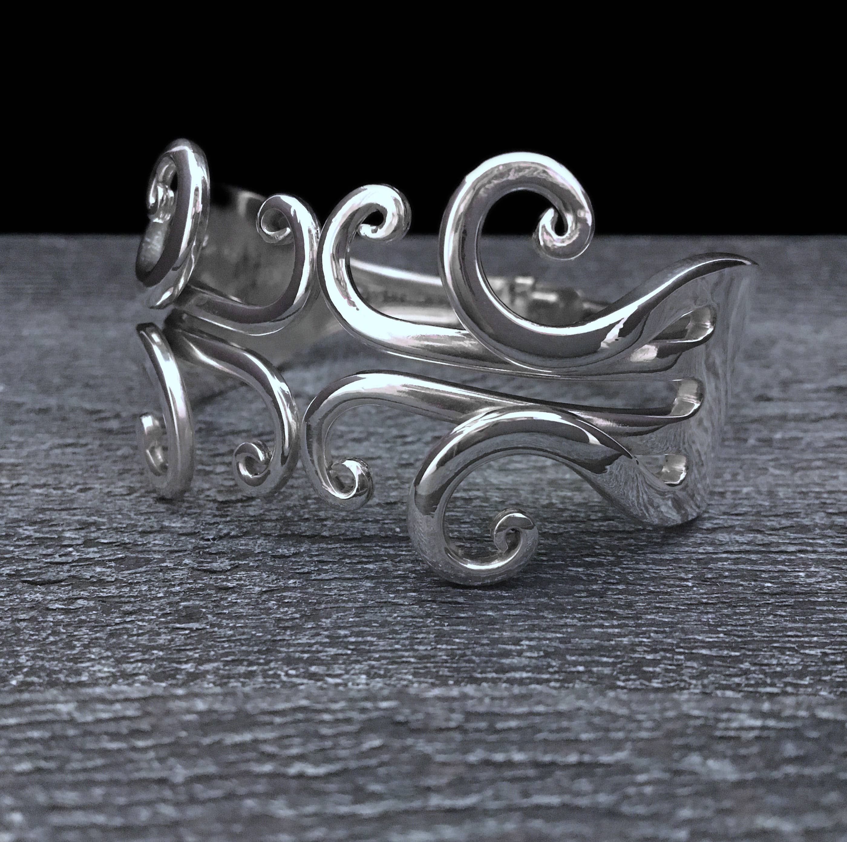 Double Fork Bracelet - Fancy #6 – The Painted Bird